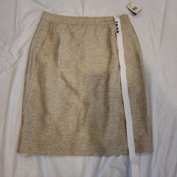 Jones New York Womens gold tweed Skirt Suit - special event style - Sz 14 - NWT - Picture 10 of 10